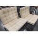 Paar Sessel Mod. "Barcelona" (Knoll International, Italien) - Bild 2 aus 2