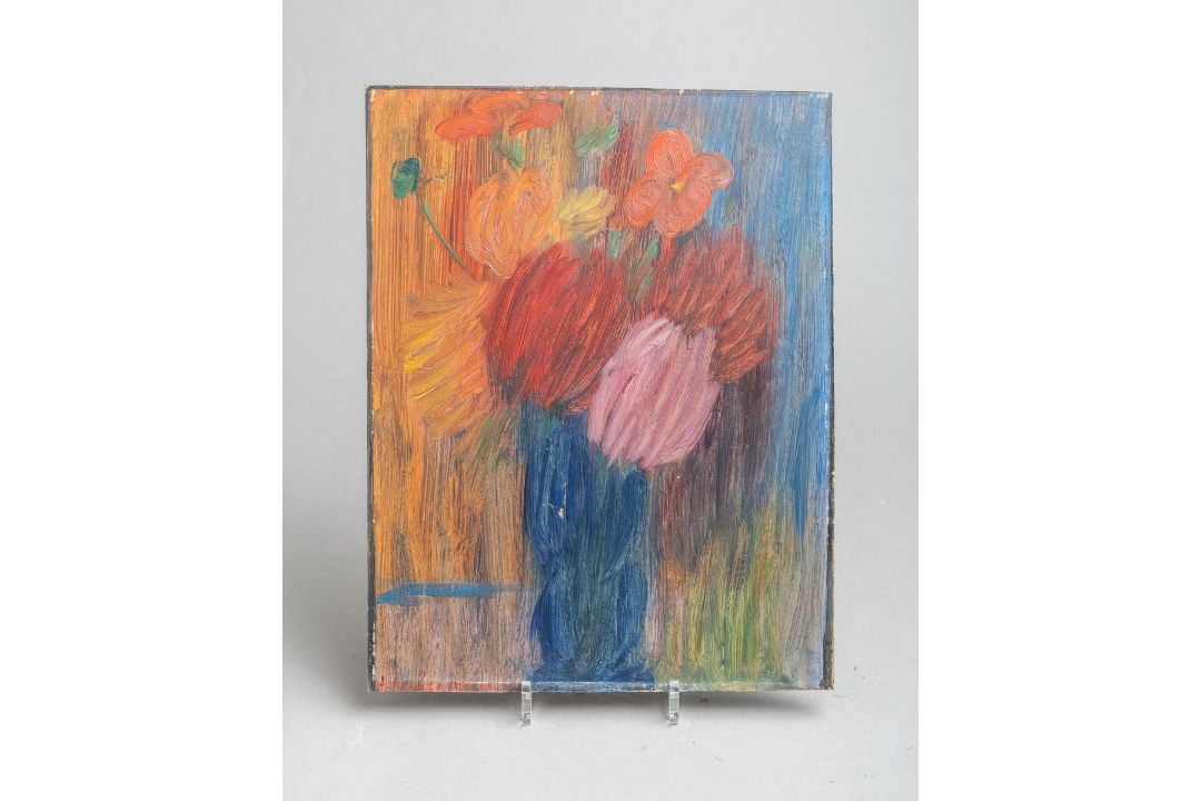 Jawlensky von, Alexej (1864 - 1941), Stillleben / Blumen in blauer Vase (1936) - Bild 1 aus 3