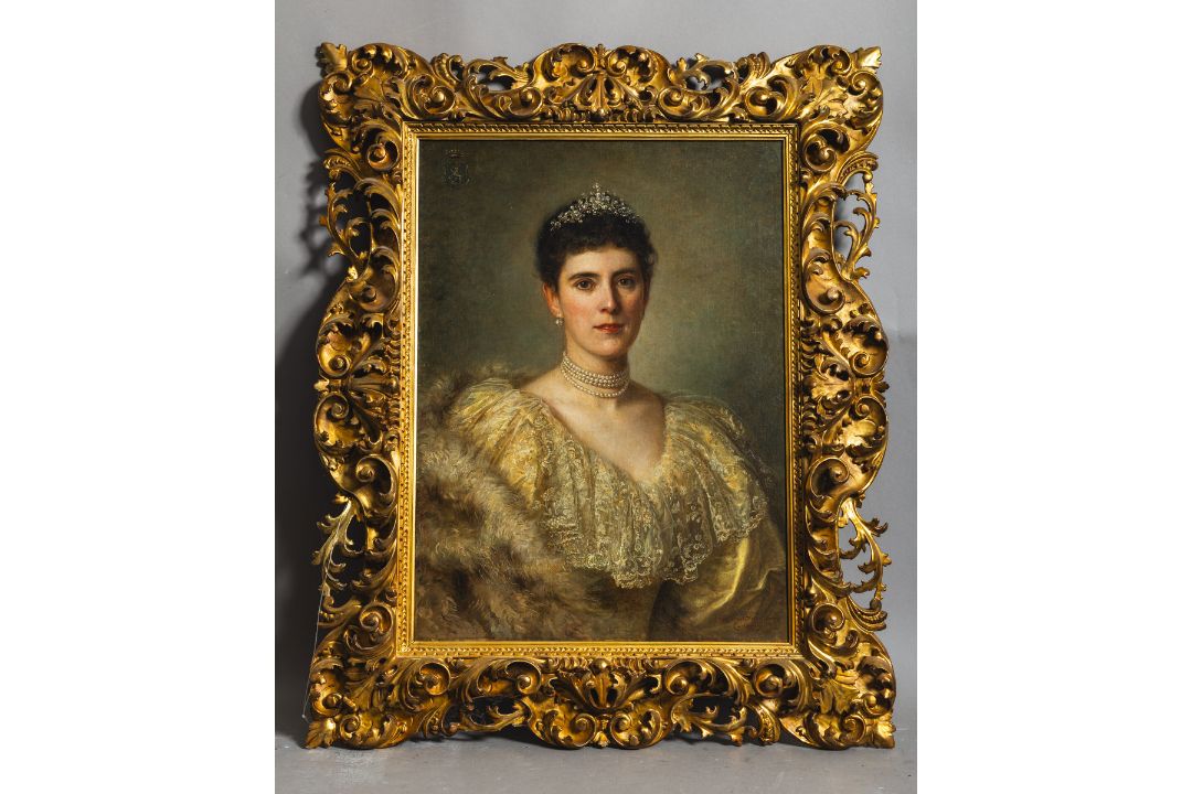 Schmitt, Nathanael (1847 - 1918), Porträt einer Dame (1896) - Bild 1 aus 4