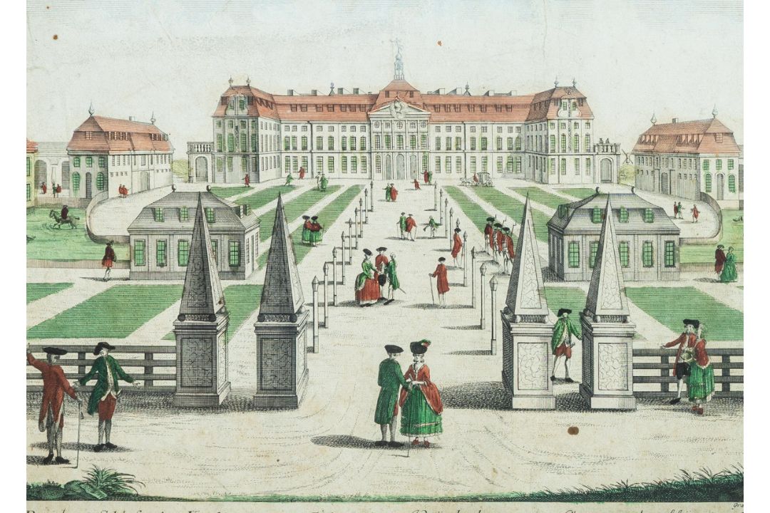 Leizelt, Balthazar Friedrich (18. Jh.), "Das Residenz-Schloss des Kurfürsten von Köln als Fürst-Bisc - Bild 2 aus 2