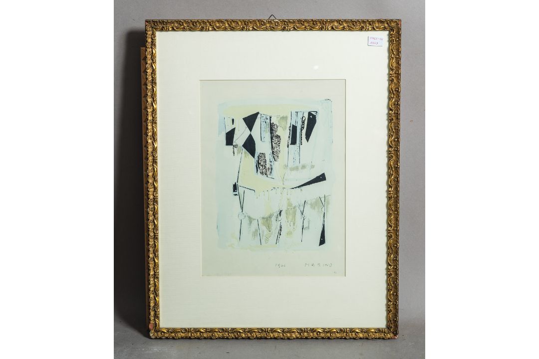 Marini, Marino (1901 - 1980), Abstrakte Pferdedarstellung (1962) - Bild 1 aus 3