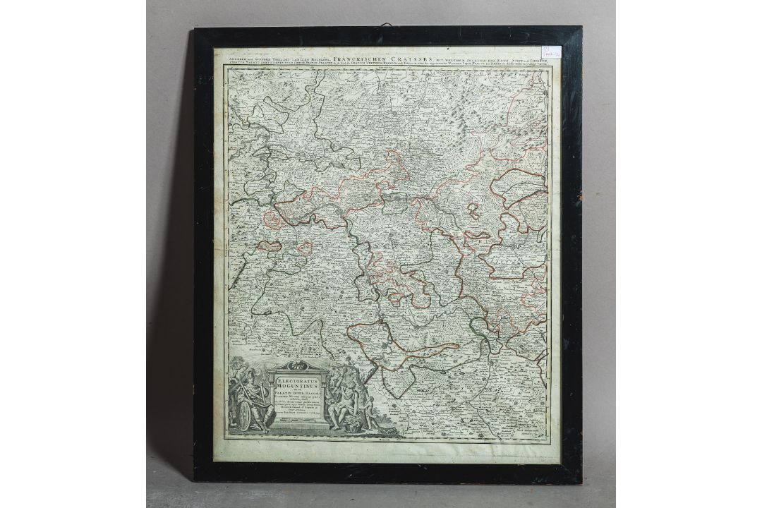Homann, Johann Baptist (1664 - 1724), "Electoratus Mogontinus"