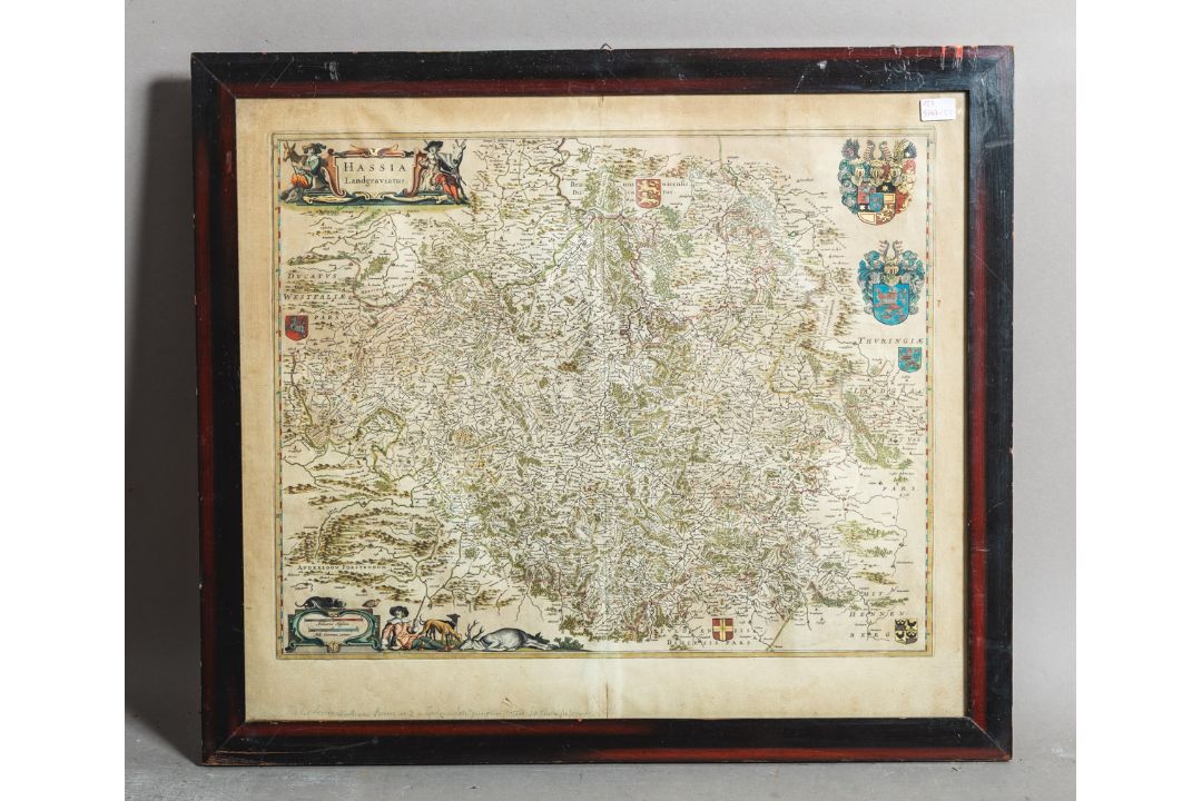 Blaeu, Joan (1599 - 1673), "Hassia Landgraviatus" (um 1640)