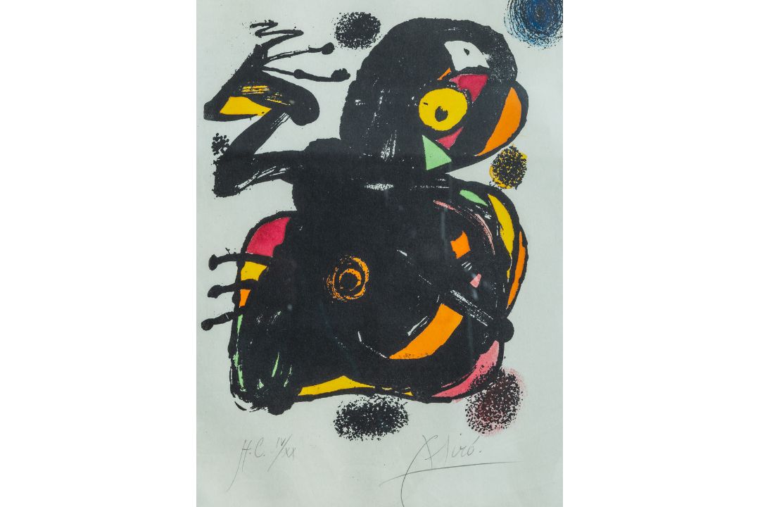 Miró, Joan (1893 - 1983), Ohne Titel (1976) - Bild 2 aus 3