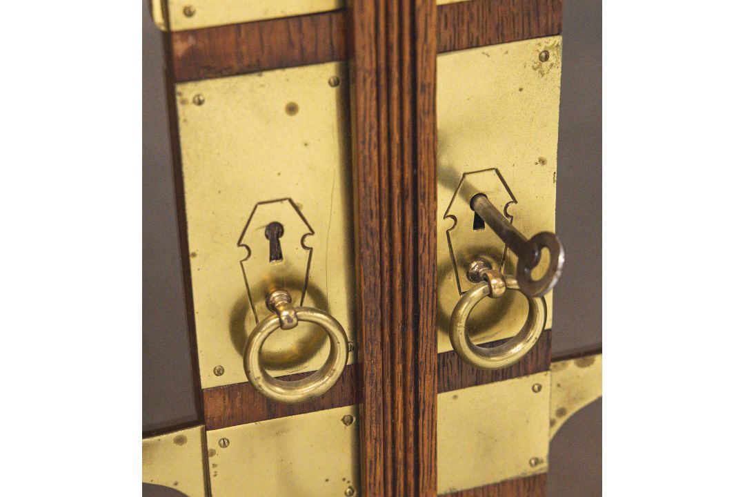 Kleiner Beistellschrank (Jugendstil, um 1900) - Bild 2 aus 3