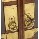 Kleiner Beistellschrank (Jugendstil, um 1900) - Bild 2 aus 3