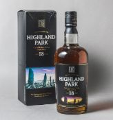 Highland Park, Alter 18 Jahre, Single Malt Scotch Whisky