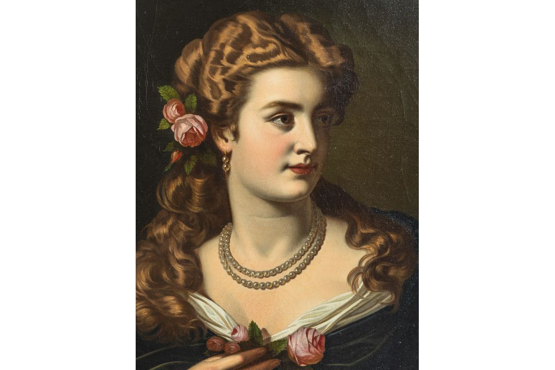 Zadorecki, Marcel Johann (19./20. Jh.), Porträt einer Dame - Bild 3 aus 3