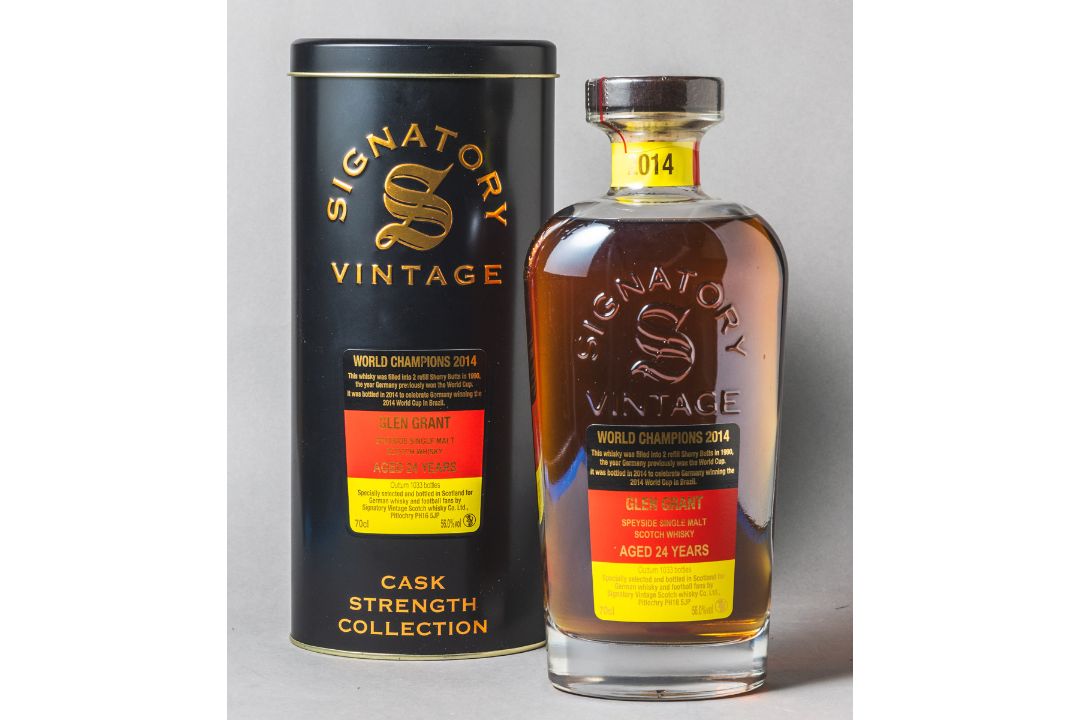 Signatory Vintage Glen Grant - World Champions 2014 Edition, Dest. 1990, 24 Jahre, Abf. 2014 - Bild 1 aus 2
