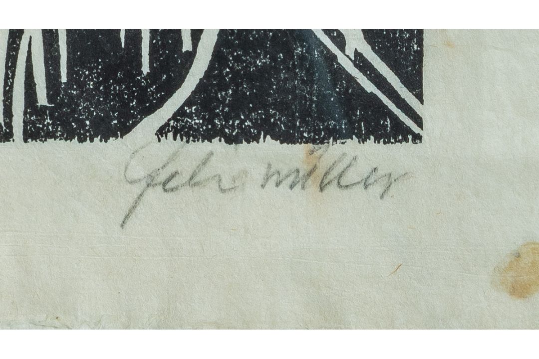 Felixmüller, Conrad (1897 - 1977), "Mädchenkopf" (1918) - Bild 2 aus 2