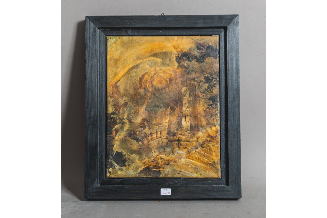 wohl Jozsef, Gabriel (1952 - 2015), Expressionistische Darstellung (1996) - Bild 1 aus 2