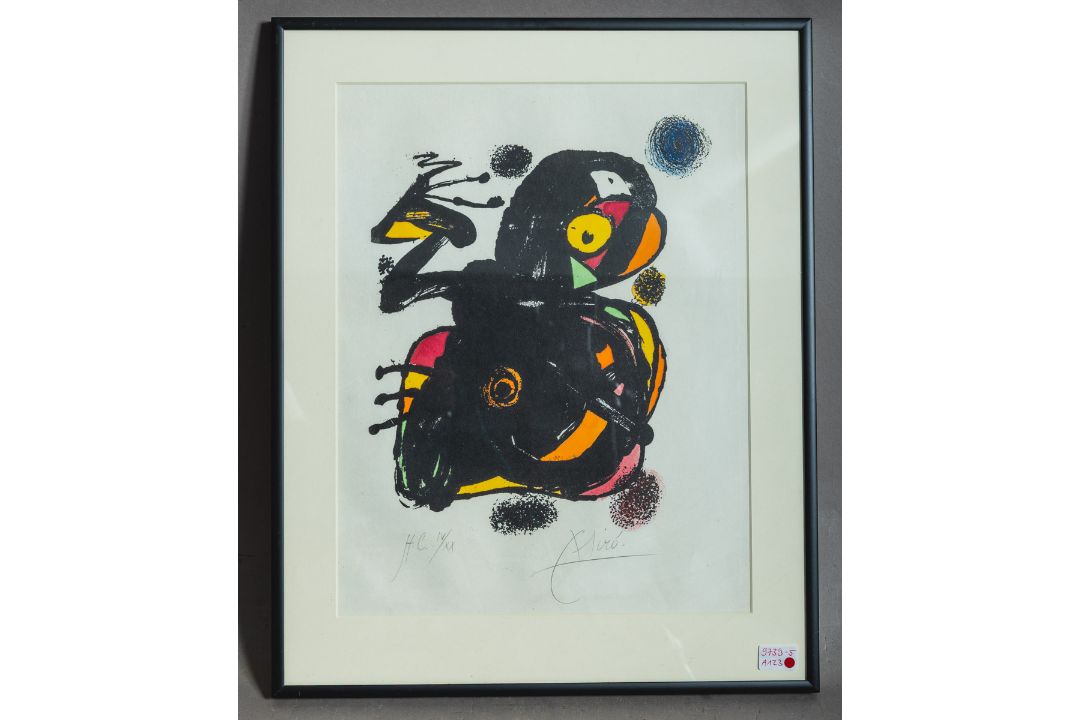 Miró, Joan (1893 - 1983), Ohne Titel (1976) - Bild 1 aus 3