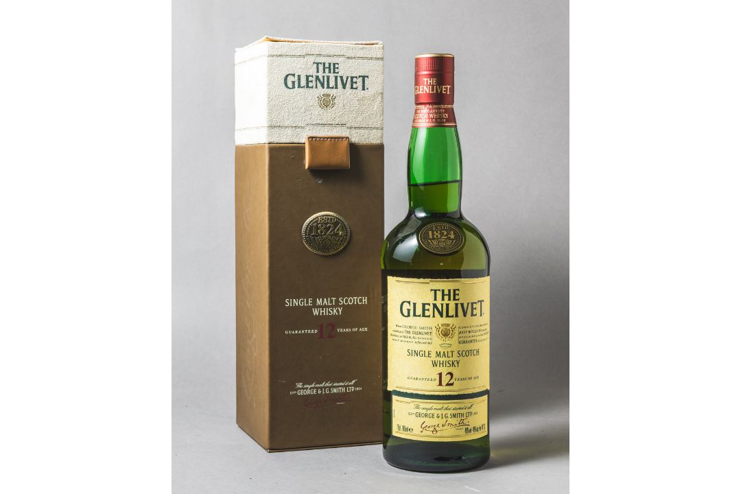 The Glenlivet 12 Years Old, Dest. ca. 1994, 12 Jahre, Abf. ca. 2006, Single Malt Scotch Whisky - Bild 1 aus 2