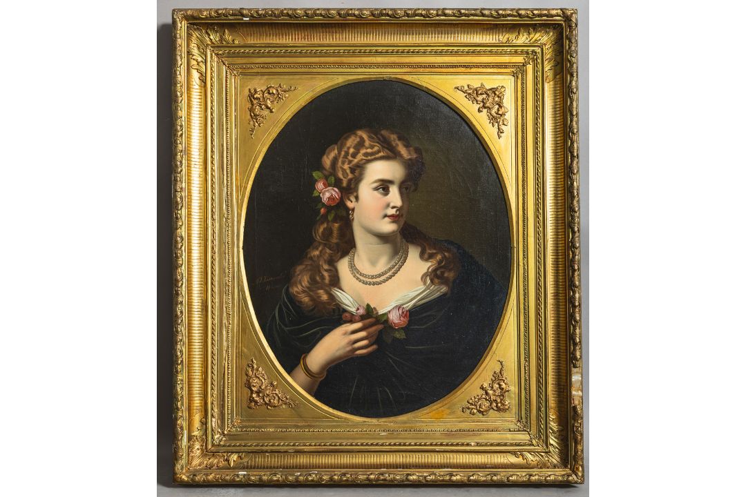Zadorecki, Marcel Johann (19./20. Jh.), Porträt einer Dame - Bild 1 aus 3