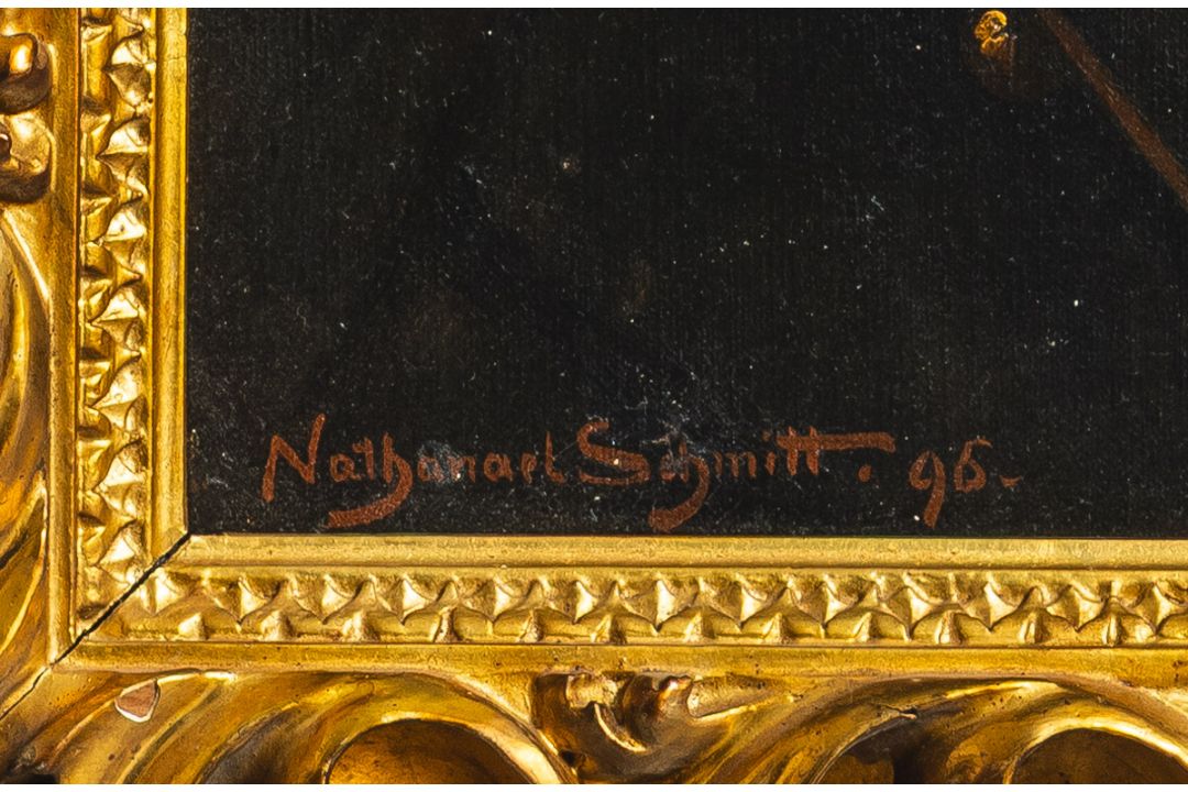 Schmitt, Nathanael (1847 - 1918), Porträt eines Angehörigen der Familie Rüdt von Collenberg-Bödighei - Bild 4 aus 4