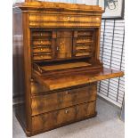 Schreibschrank (wohl Norddeutschland, Biedermeier, 19. Jh.)