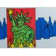 Haring, Keith (1958 - 1990), "Statue of Liberty" - Bild 2 aus 2