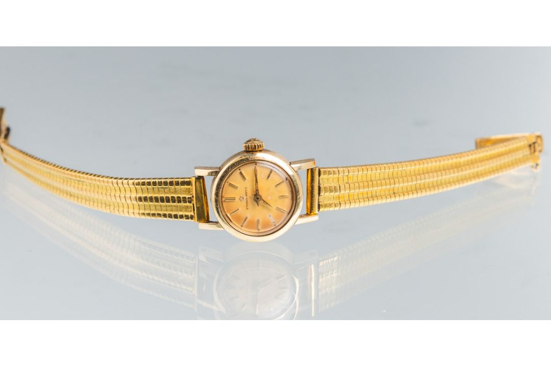 Eterna-Matic - Armbanduhr 750 GG - Bild 1 aus 3