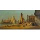 Marchand, Charles (Kaufmann, Karl, 1843 - 1905), Vedute von Venedig mit Blick auf den Dogenpalast un - Bild 4 aus 4