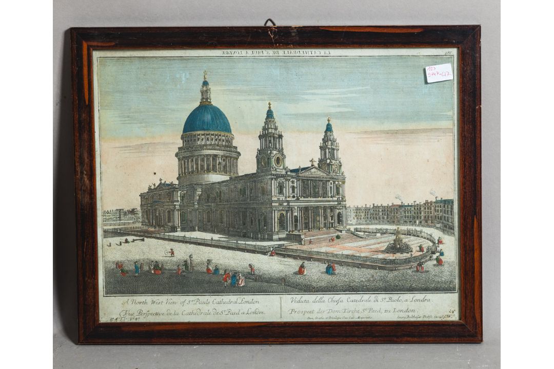 Probst, Georg Balthasar (1732 - 1801), "Cathédrale de St. Paul à Londres" - Bild 1 aus 2