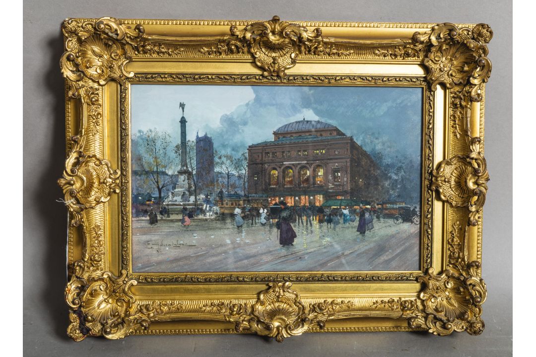 Galien-Laloue, Eugène (1854 - 1941), "Paris Opera Square" - Bild 1 aus 4