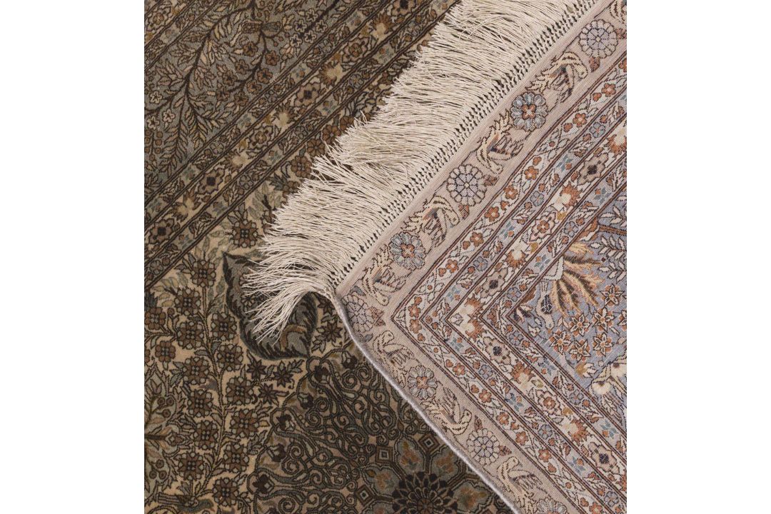 Seidenteppich (wohl Isfahan / Nain, Iran) - Bild 2 aus 2
