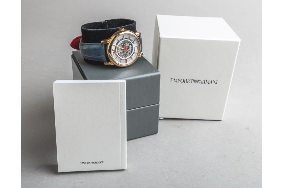 Emporio Armani - Armbanduhr "Meccanico" - Bild 1 aus 3