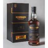 Benromach 40 Years, Dest. 1982, 40 Jahre, Abf. 2022, Speyside Single Malt Scotch Whisky