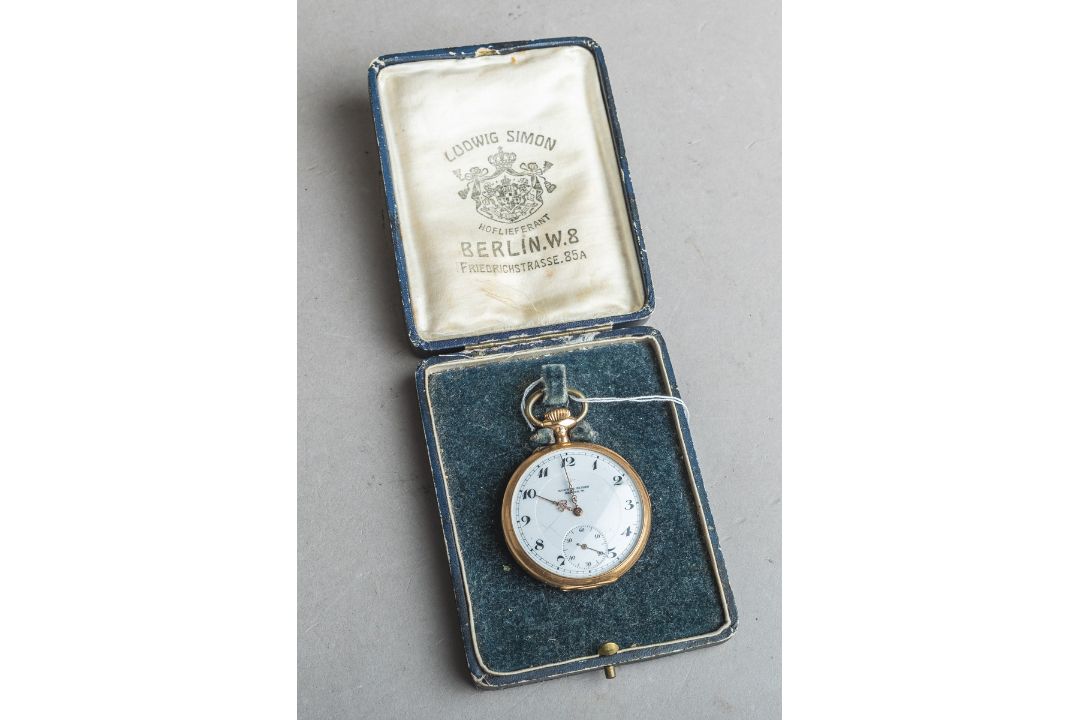 Taschenuhr (Ludwig Simon, Berlin, Anfang 20. Jh.) - Bild 1 aus 3