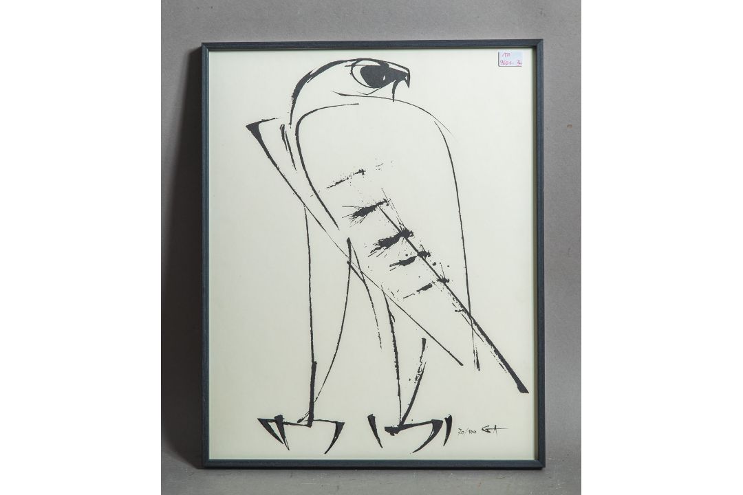 Gaab, Hannes (1908-1988), Greifvogel