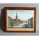 Bergmüller, Johann Georg (1688 - 1762), "Das prächtige Rathaus zu Brüssel"