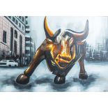 Signiert "Michelmann" (20./21. Jh.), "Wallstreet"