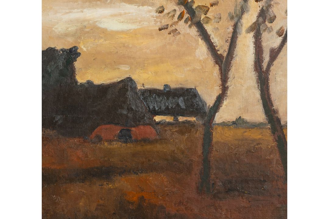 Monogrammist (19./20. Jh.), Worpsweder Landschaft - Bild 3 aus 4