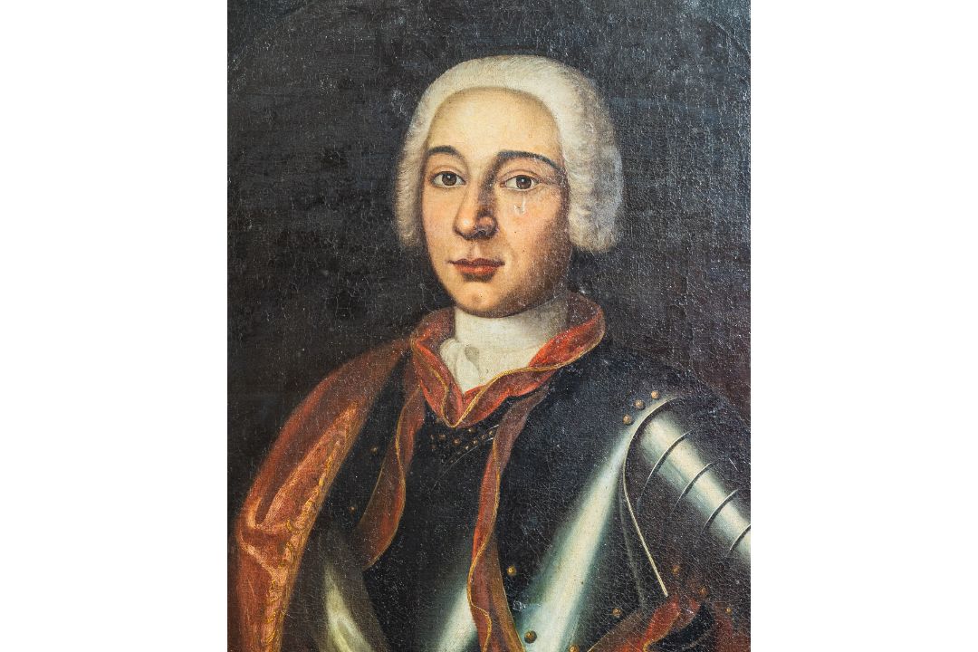 Hofmaler/in unbekannt (18. Jh.), Porträt eines jungen Adligen - Bild 3 aus 3
