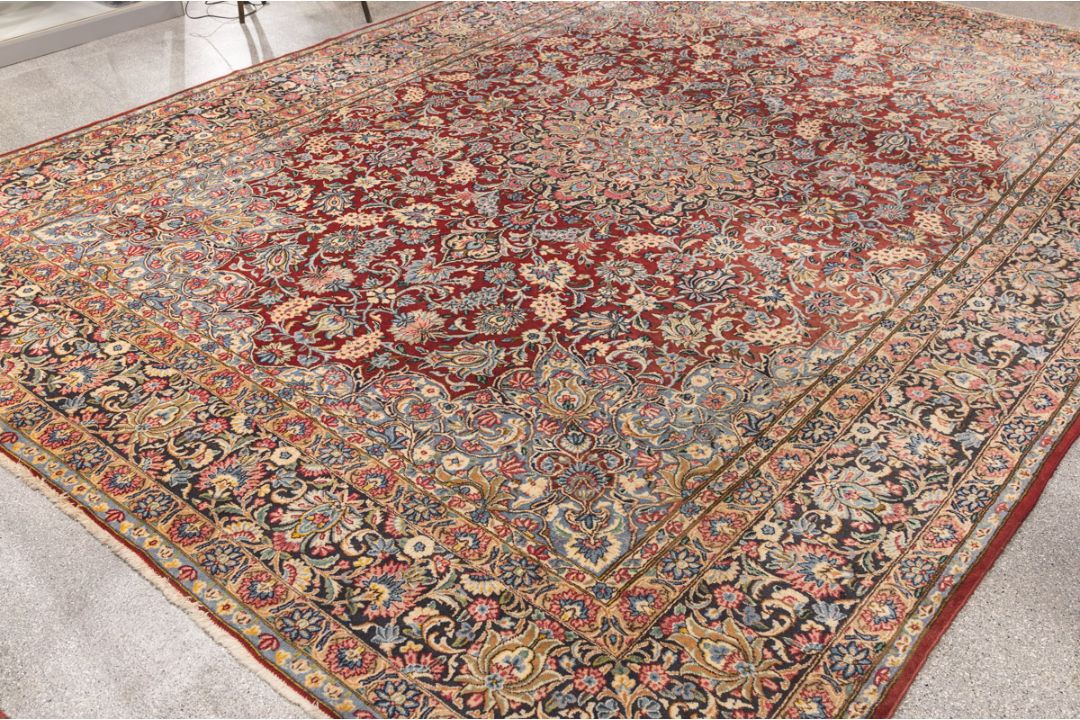 Teppich (wohl Sarough / Isfahan, Persien, 20. Jh.) - Bild 1 aus 3