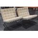 Paar Sessel Mod. "Barcelona" (Knoll International, Italien) - Bild 1 aus 2