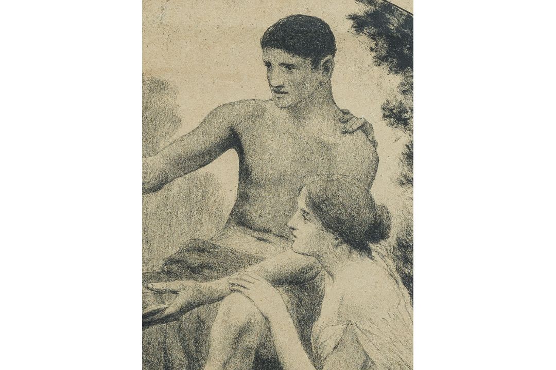 Deiters, Hans (1868 - 1922), Allegorische Darstellung - Bild 2 aus 2