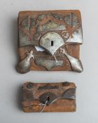 Zwei Ledertaschen (wohl Mittelalter)