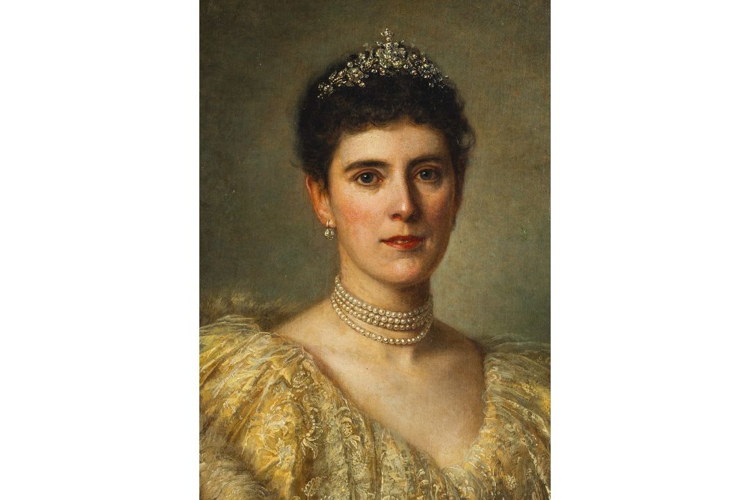 Schmitt, Nathanael (1847 - 1918), Porträt einer Dame (1896) - Bild 3 aus 4