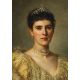 Schmitt, Nathanael (1847 - 1918), Porträt einer Dame (1896) - Bild 3 aus 4