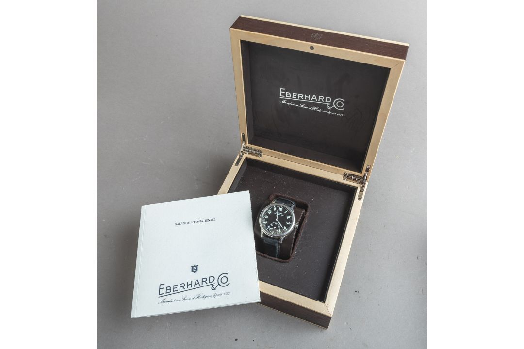 Eberhard u. Co. - Armbanduhr "Traversetolo Vitré" - Bild 1 aus 3