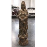 Große Guanyin-Figur (China, wohl 19. Jh.)