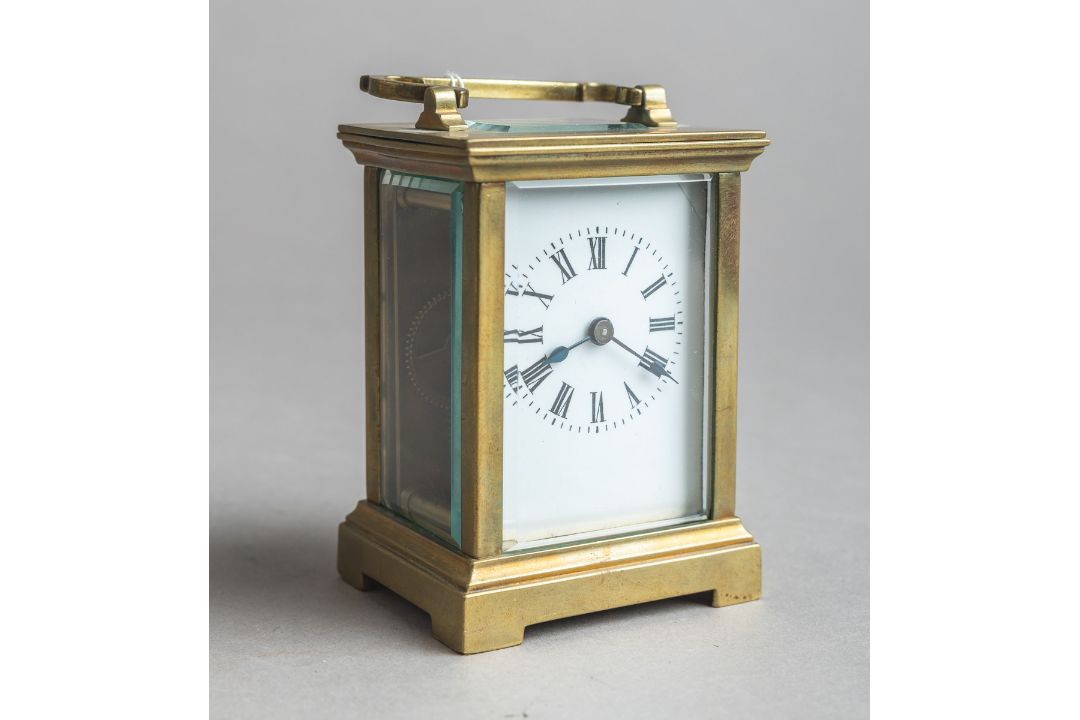 Reiseuhr (wohl um 1900) - Bild 1 aus 2