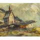 Holtmann, Willi (1908 - 1984), Kapelle vor Gebirgskulisse - Bild 3 aus 4