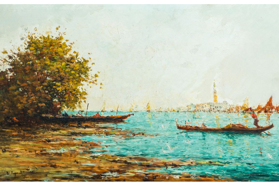 Duprat, Albert Ferdinand (1882 - 1974), Vedute von Venedig - Bild 3 aus 3
