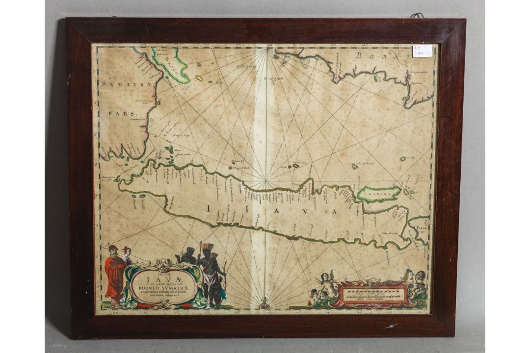 Jansson, Jan (1588 - 1664), "Insulae Iavae, cum parte insularum Borneo Sumatrae et circumjacentium i