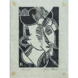 Felixmüller, Conrad (1897 - 1977), "Mädchenkopf" (1918)