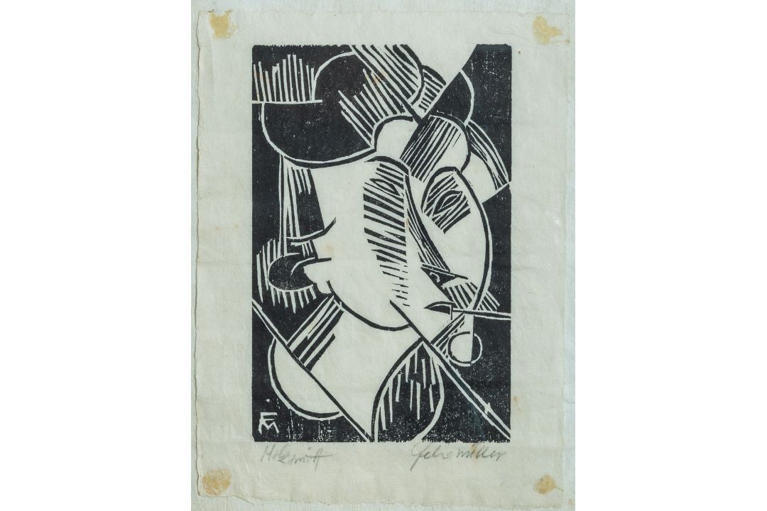 Felixmüller, Conrad (1897 - 1977), "Mädchenkopf" (1918) - Bild 1 aus 2