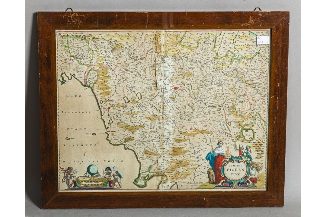Blaeu, Willem Janszoon (1571 - 1638), "Dominio Fiorentino"