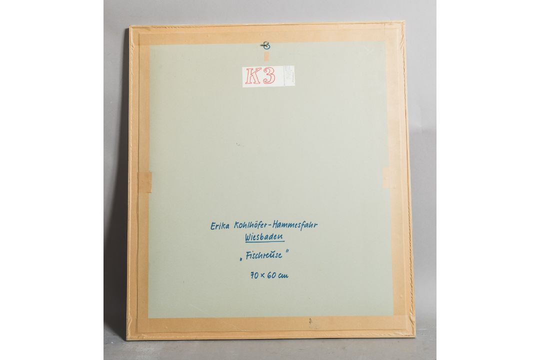 Kohlhöfer-Hammesfahr, Erika (1906 - 2002), "Fischreuse" - Bild 2 aus 2